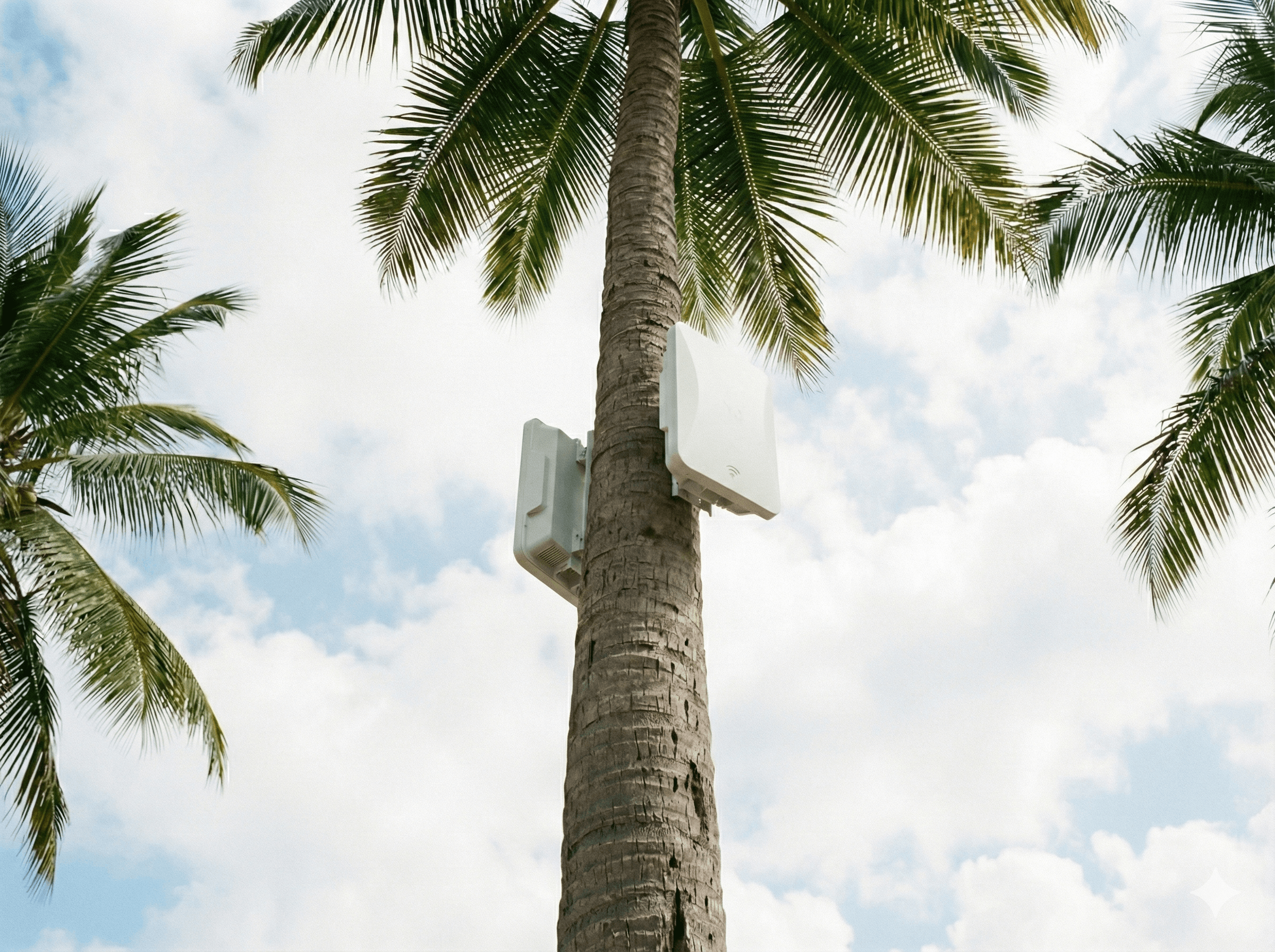 Fiber internet and remote work setup at Sweet Home Punta Cana